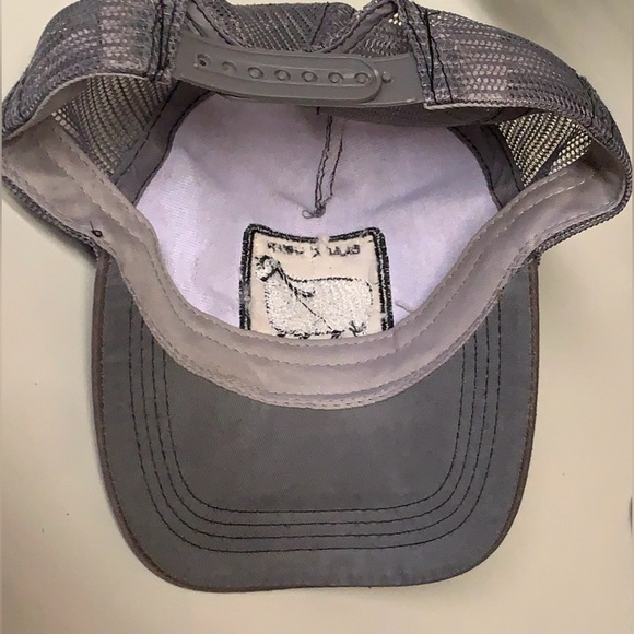 Unisex Adult One Size NOT GOORIN BROS Animal Farm Black Sheep Trucker Cap Hat - Picture 13 of 16